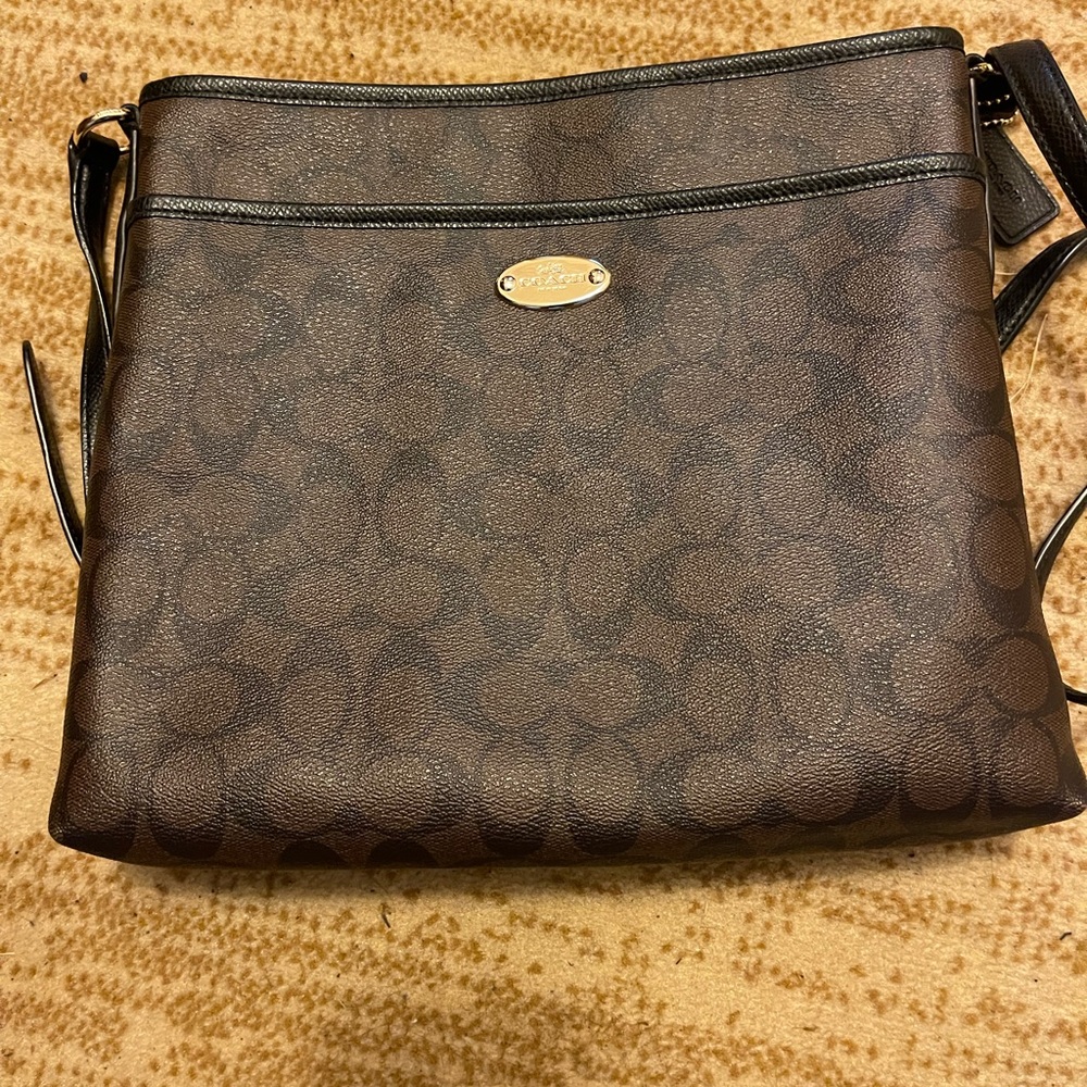 Coach Signature Large Crossbody Bag